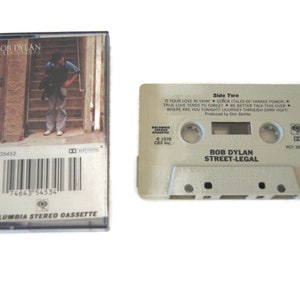 Bob Dylan - Street Legal - Columbia Cassette Tape
