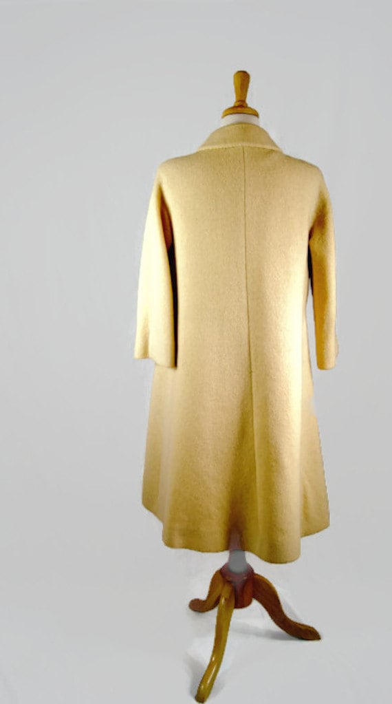 Vintage ILGWU Union Made Button Front Trench Coat… - image 3