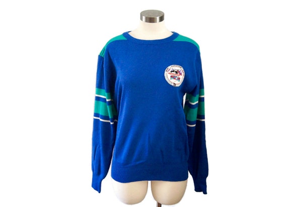 Vintage Meister Sweater - Sport Expedition D'Hive… - image 1