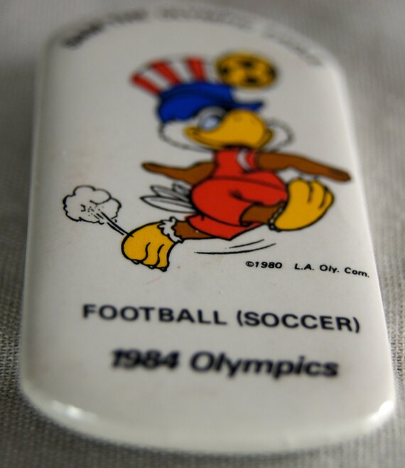 1984 Olympics Sam The Olympic Eagle Football Socc… - image 3