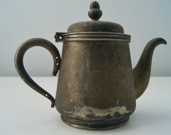 Antique Vintage Halco Nickel Silver Tea Pot Made in Japan - Etsy