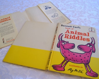 Bennett Cerf's Animal Riddles: Roy McKie Illustrations, 1964 beginnersboek