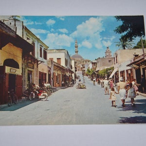 Vintage unbenußte Postkarte - Rhodos Altstadt - Nicht veröffentlicht