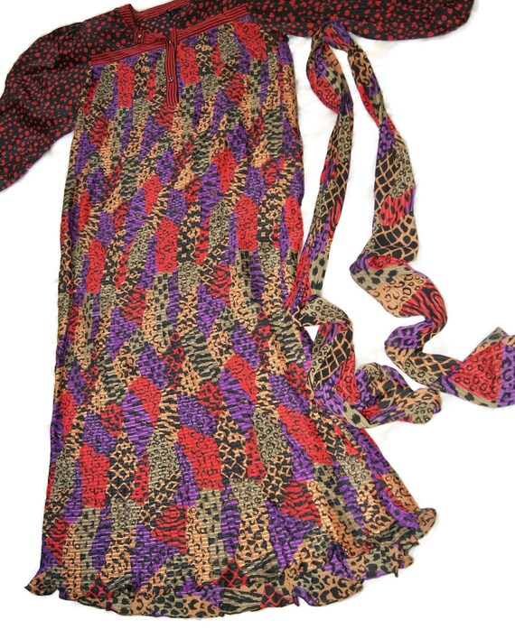 Vintage Diane Freis Original Women's Boho Bohemian