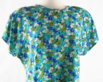 Vintage Premiere of California Floral Blouse Women's