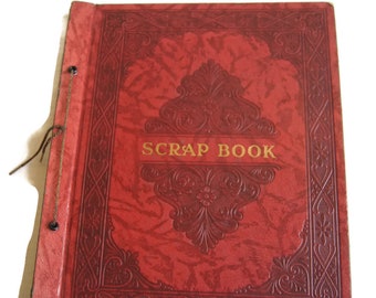 Vintage plakboek jaren 40: uitgesneden meisjestijdschrift, Carlisle Ephemera