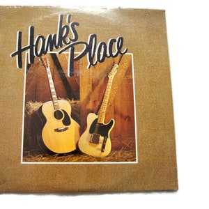 HANK WILLIAMS Hank&#39;s Place Sealed LP Columbia 1P-7283 Hank Williams Jr & Sr Live! Polygram Records 1981