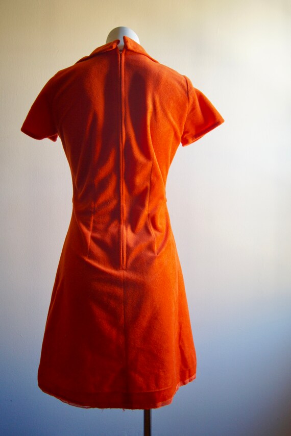 Vintage Byer California Women's Dress Orange Size… - image 3