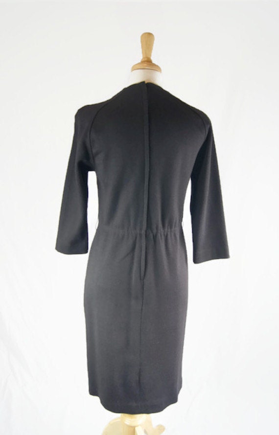 Black Vintage 1960's Jonathan Logan Dress - image 3