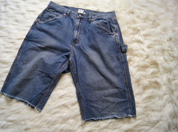 vintage calvin klein jean shorts