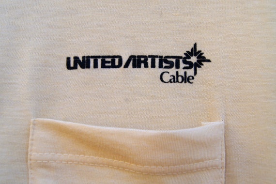 Vintage United Artists Cable Polo Shirt with Sted… - image 2