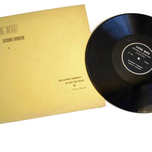 ヴィンテージ・ビニールLP：恐怖に関するリラクゼーション・セラピー研究 - フロレーヌ・マルケージ