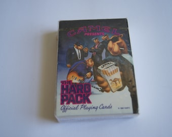 Joe Camel Presents the Hard Pack Official Playing Cards Factory Sealed From  1991