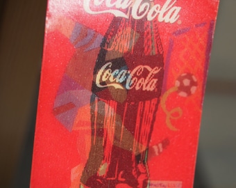 DRAPEAU BIRMAN / COCA-COLA OLYMPIA LOS ANGELES 84 MASCOTTE SAM. Fermoir