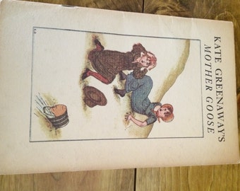 Jahrgang Kate Greenaways Mutter Gans 1974 erste Druckerei