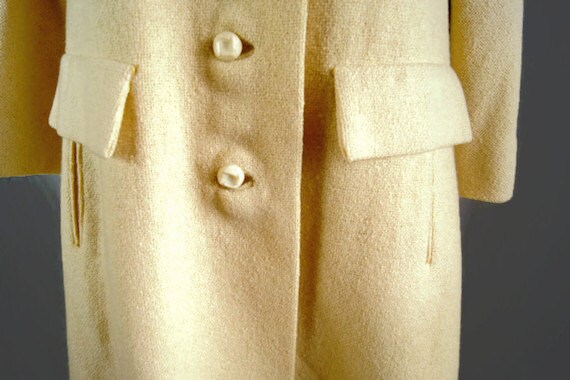 Vintage ILGWU Union Made Button Front Trench Coat… - image 2