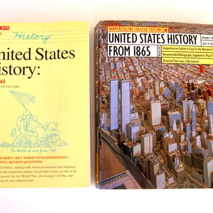 Vintage United States History From 1865 & 1877 Lot of 3 Books. Arnold Rice, John A. Krout, Nelson Klose and Curt Lader. image 2