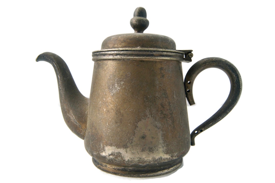 Antique Vintage Halco Nickel Silver Tea Pot Made in Japan - Etsy