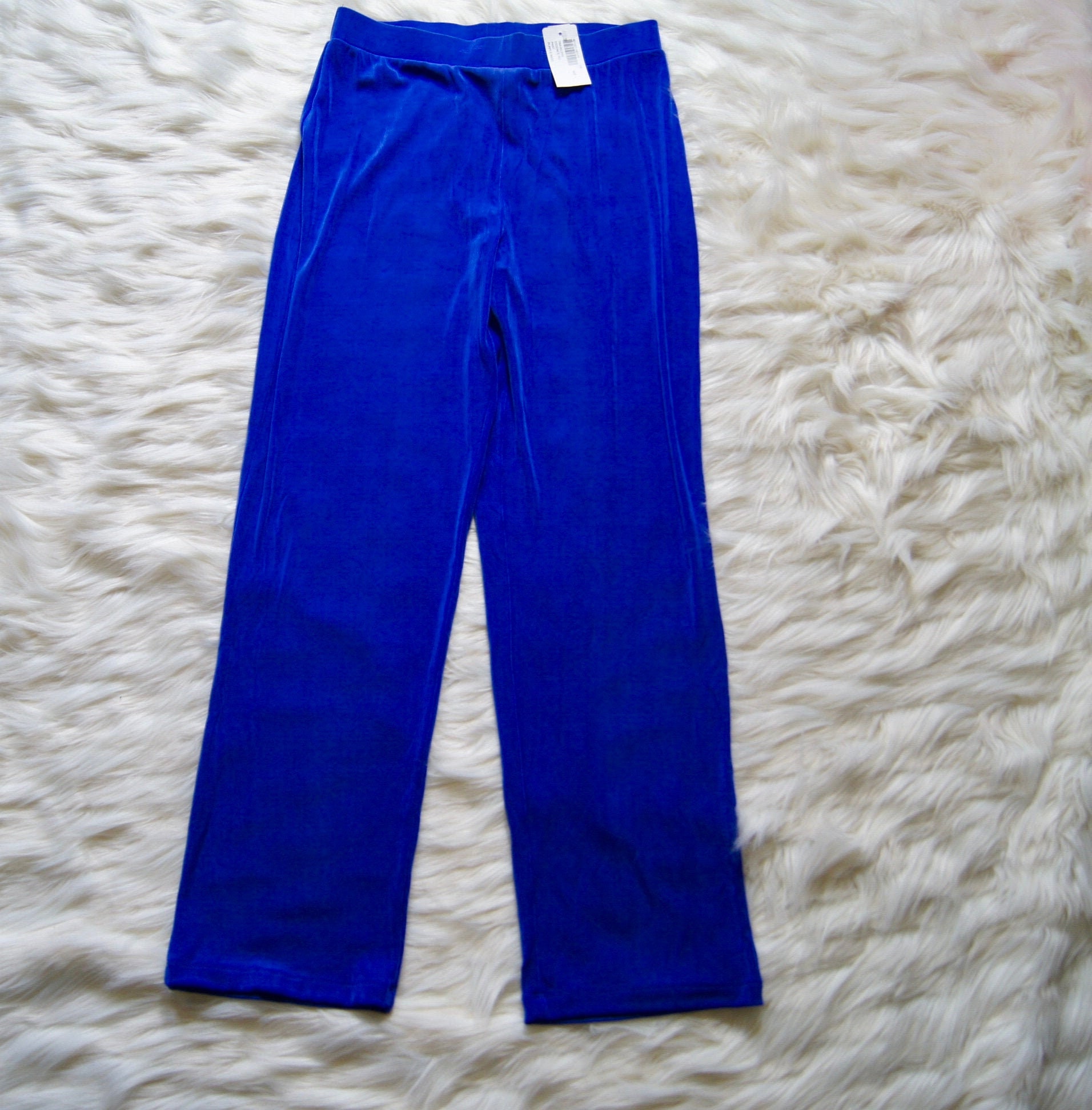 Vintage Chico's Travelers Pants Essence Size 1 Regular Purple Basil Women's  Made in USA NOS 
