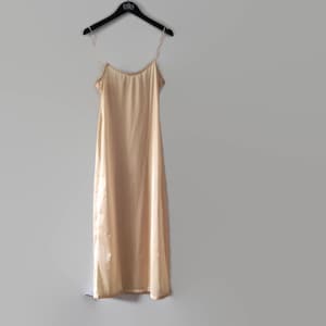 Bonnie Strauss Nightgown Vintage Slip Dress Long 1990s