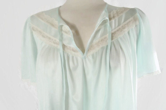 Vintage 70s Deena Green Lingerie Top - image 4