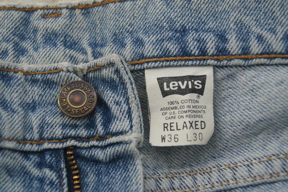 Vintage Discontinued 540 Relaxed Levi's Jeans Siz… - image 8