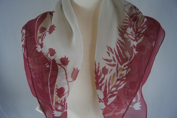 Vintage Cacharel for Glentex Women's Square Scarf… - image 4