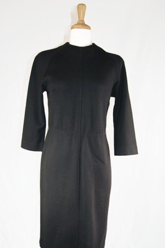 Black Vintage 1960's Jonathan Logan Dress - image 2
