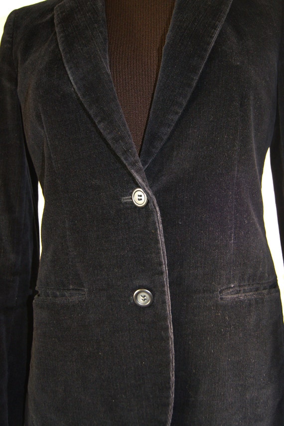 1980's Vintage Buffums Black Women's Blazer Jacket - image 2