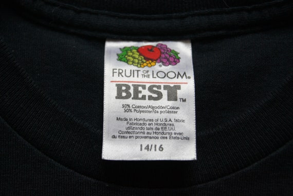 Uitrusting Demonteer rekruut Vintage Youth T-shirt Fruit of the Loom Best Label 50/50 Size - Etsy