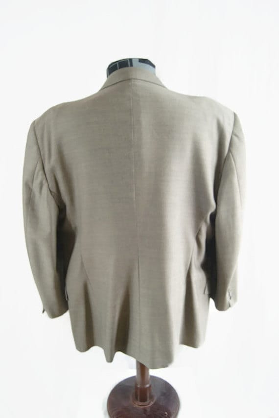Vintage 1980s Monsieur by Givenchy Coat Jacket Blazer Men's Three