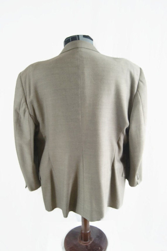 Vintage 1980s Monsieur by Givenchy Coat Jacket Blazer Men's Three