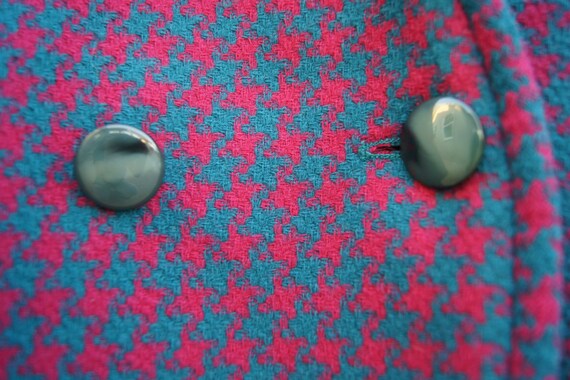Vintage Petite Pendleton Houndstooth Wool Women's… - image 5