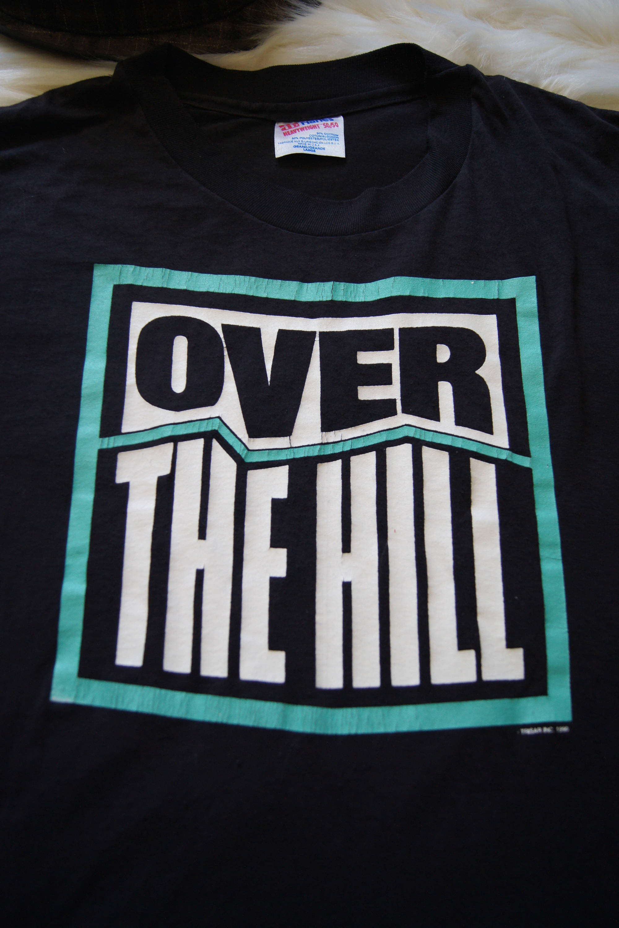 Vintage 1990 Over the Hill Graphic T-shirt - Hanes 50/50 - Etsy Canada