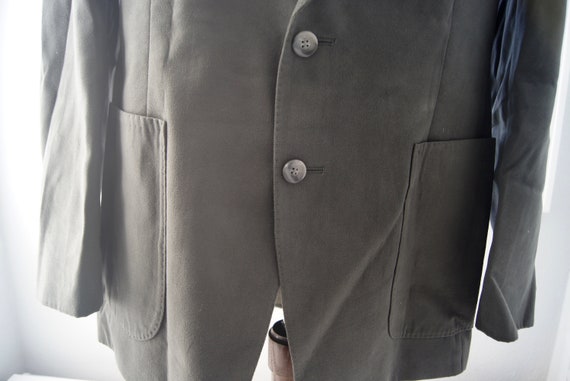 Vintage Men's Gray Blazer by Aquascutum - image 3