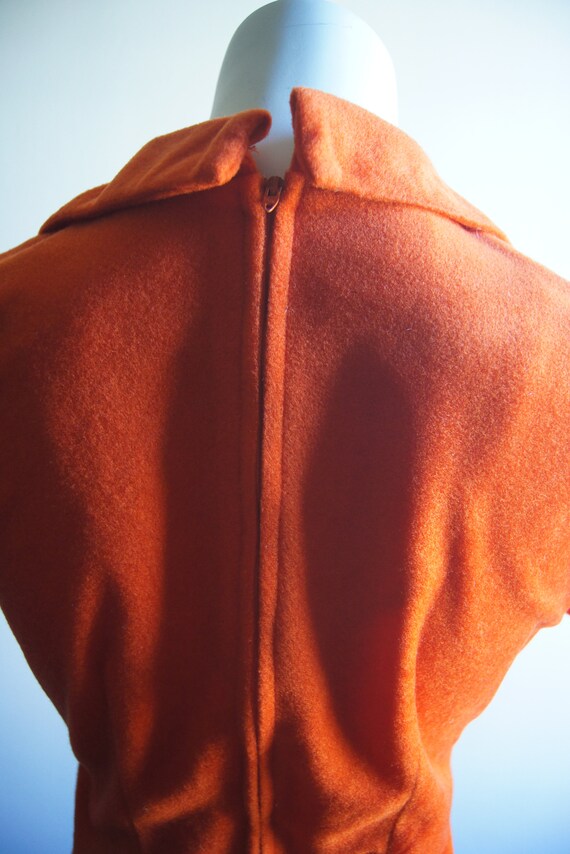 Vintage Byer California Women's Dress Orange Size… - image 4