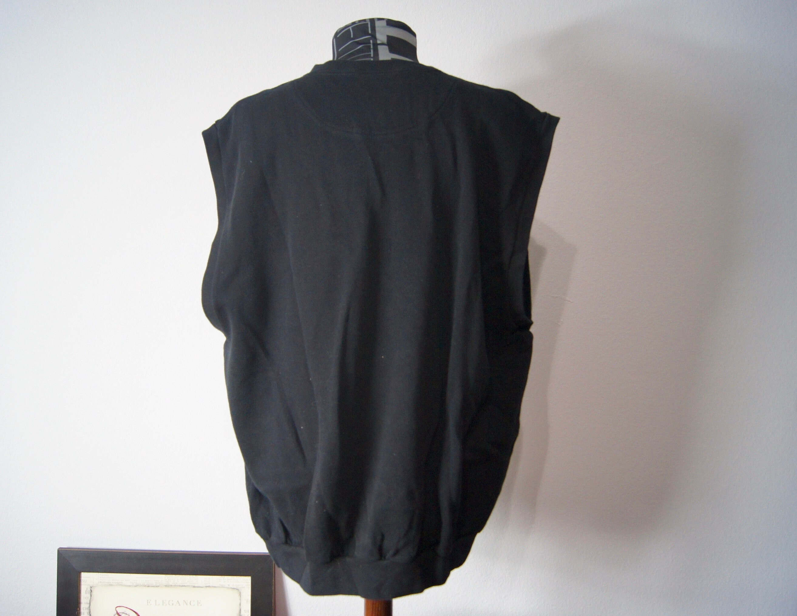 Vintage 90s Embroidered Sweater Vest - Thunderbird Balloon Classic 