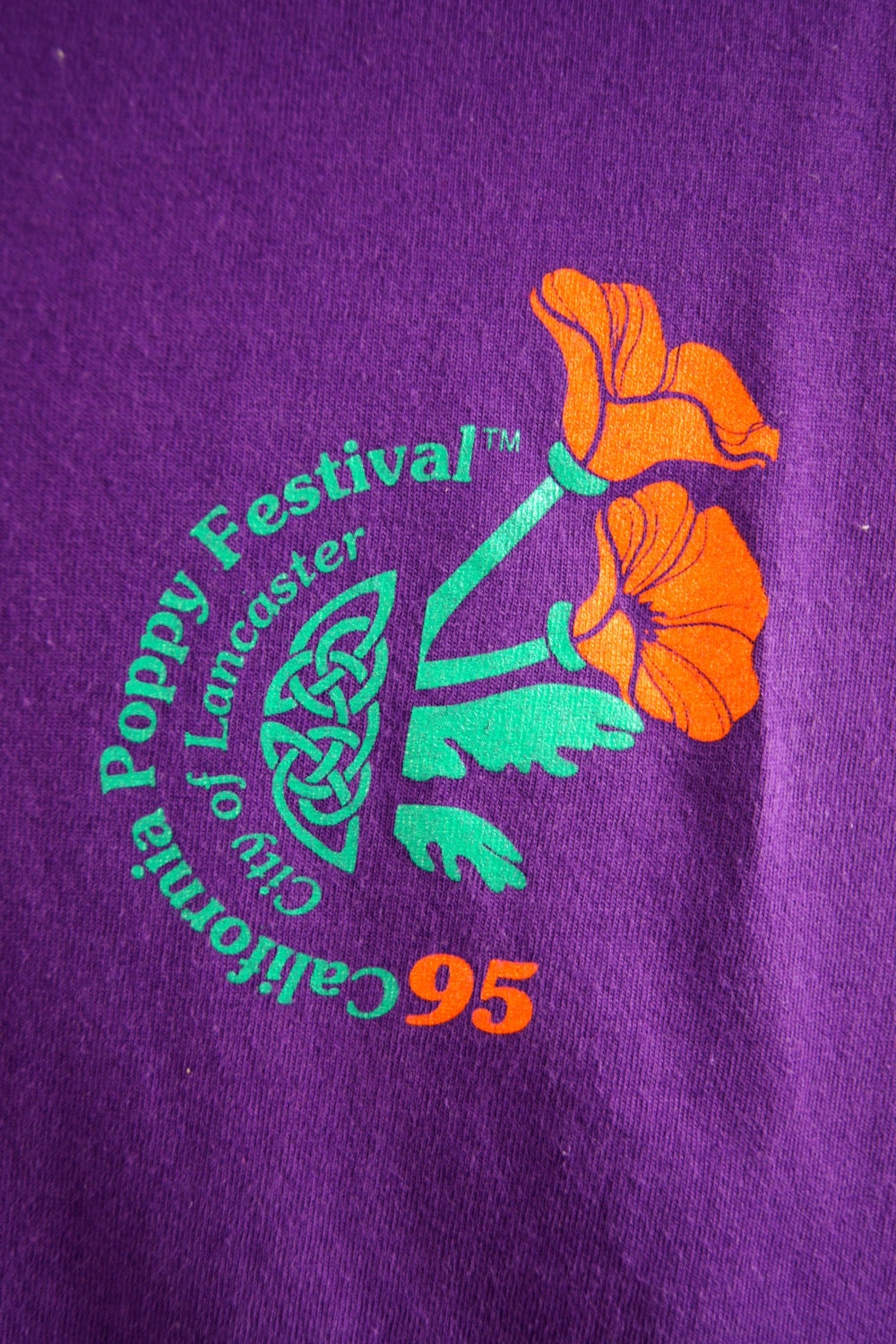 Vintage 1995 T-shirt California Poppy Festival City of - Etsy