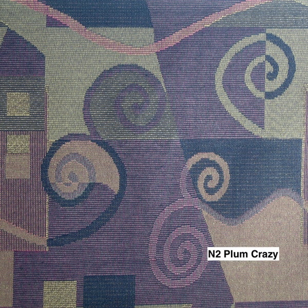 Plum Crazy #N2 Upholstery Fabric yardage