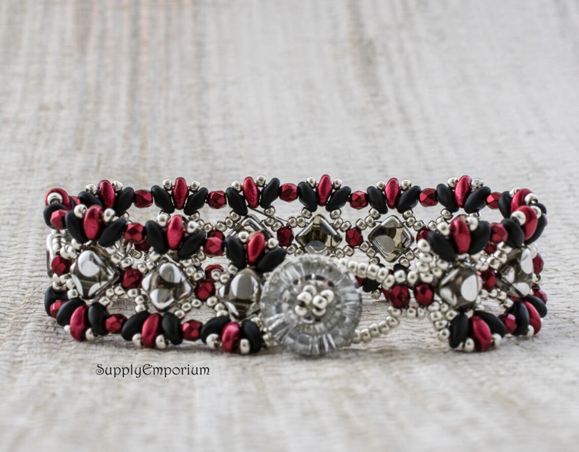 Bridges Bracelet Tutorial Pattern for Bridges Bracelet by Etsy