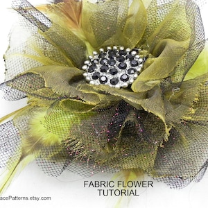 Hibiscus Fabric Flower Tutorial - Easy Handmade Flower