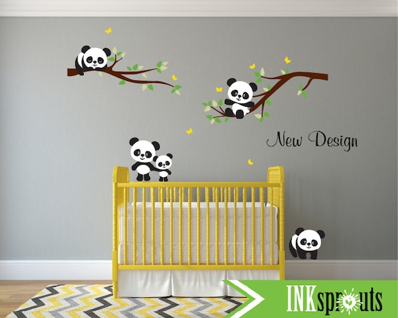 Panda Sticker Chambre Sticker Panda Mignon Couchage Panda Etsy Panda Sticker Chambre Sticker Panda Mignon Couchage Panda Etsy