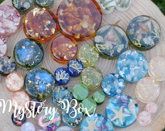 Mystery Box Ear Gauges, Surprise Resin Ear plugs, Mystery Gift Plugs, Mystery Ear Gauges Gift for Him, For Her