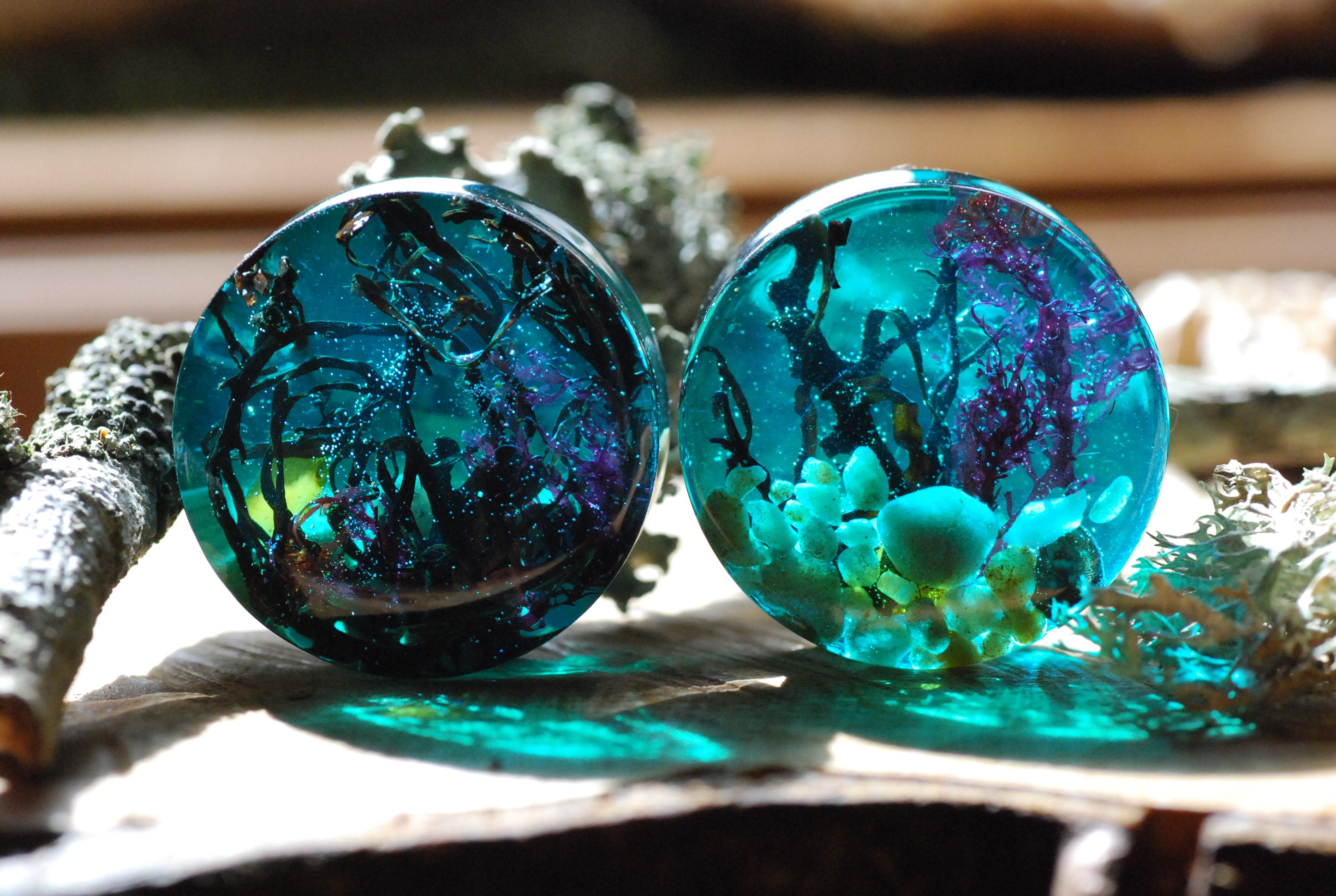 Resin ear plugs deals