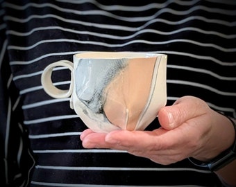 Rêverie Small Mug - Handcrafted Contemplative Landscape