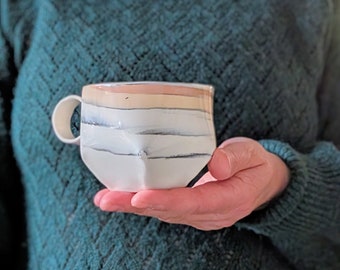 Rêverie Small Mug - Handcrafted Contemplative Landscape