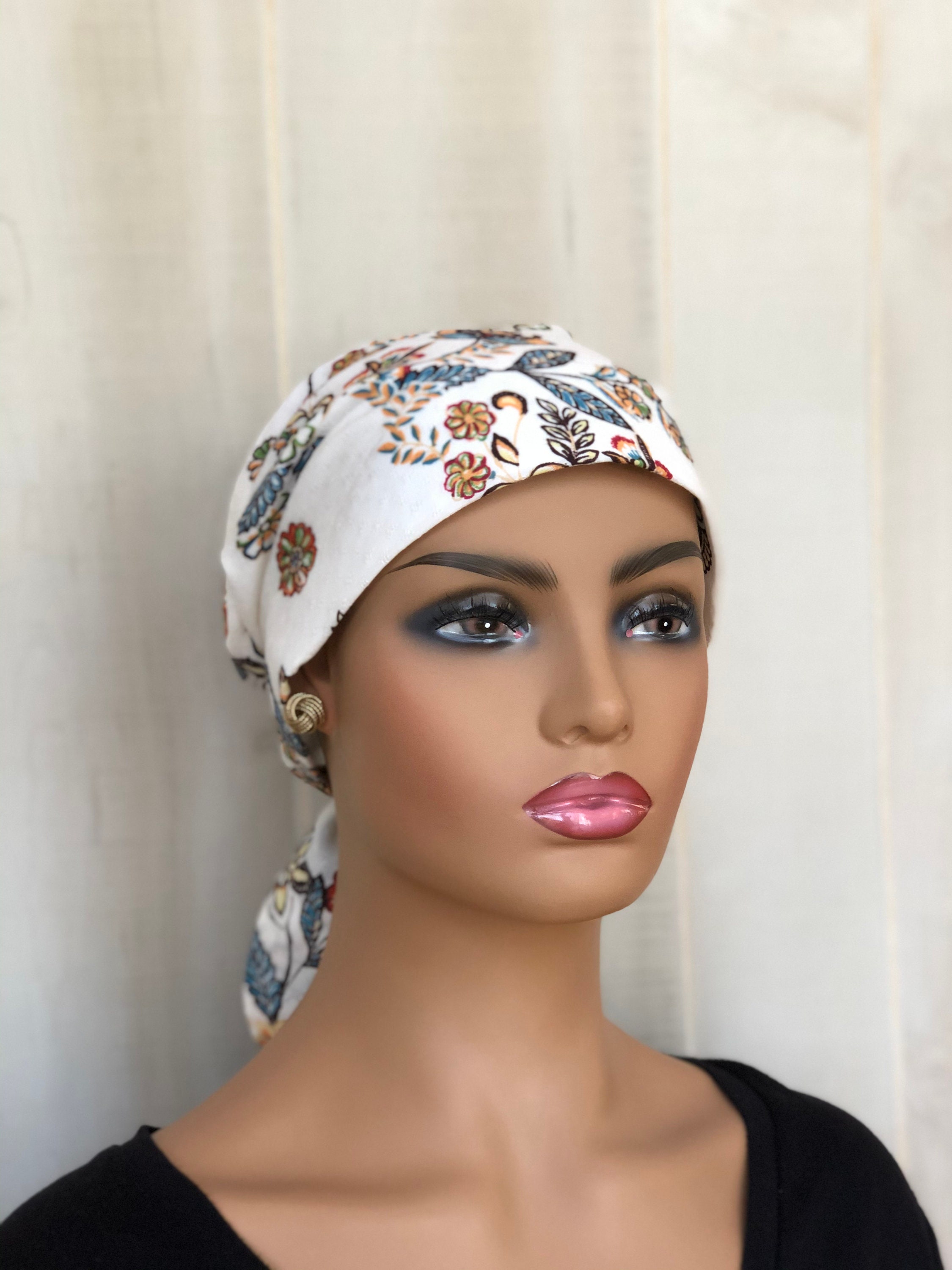 matching head scarf and top