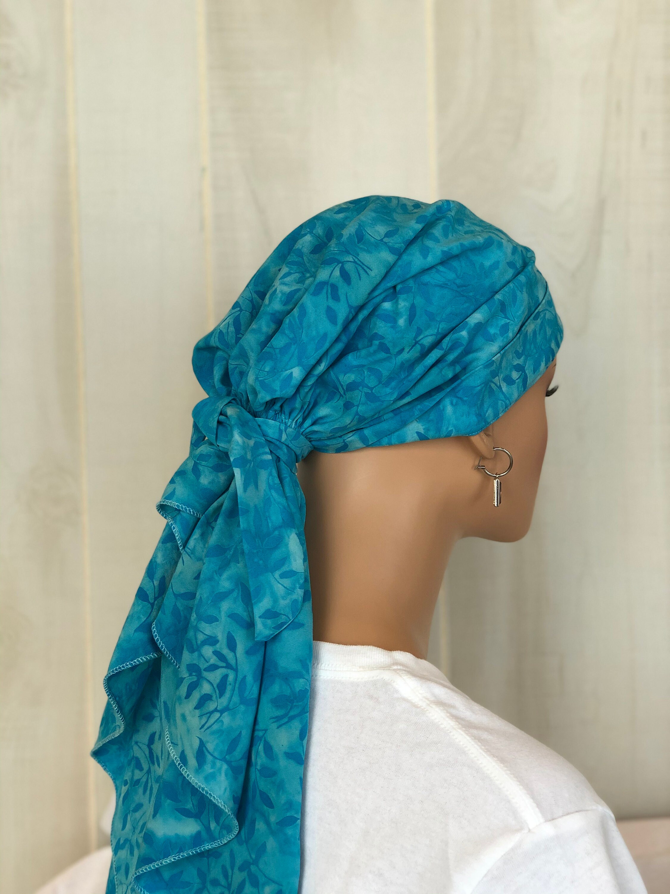 Pre-Tied Head Scarf For Women With Hair Loss, Cancer Gifts, Chemo