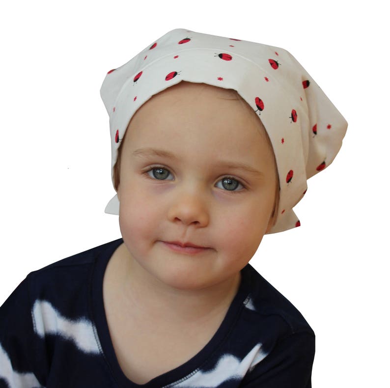 Childrens Head Scarf For Girls With Hair Loss Childhood Etsy