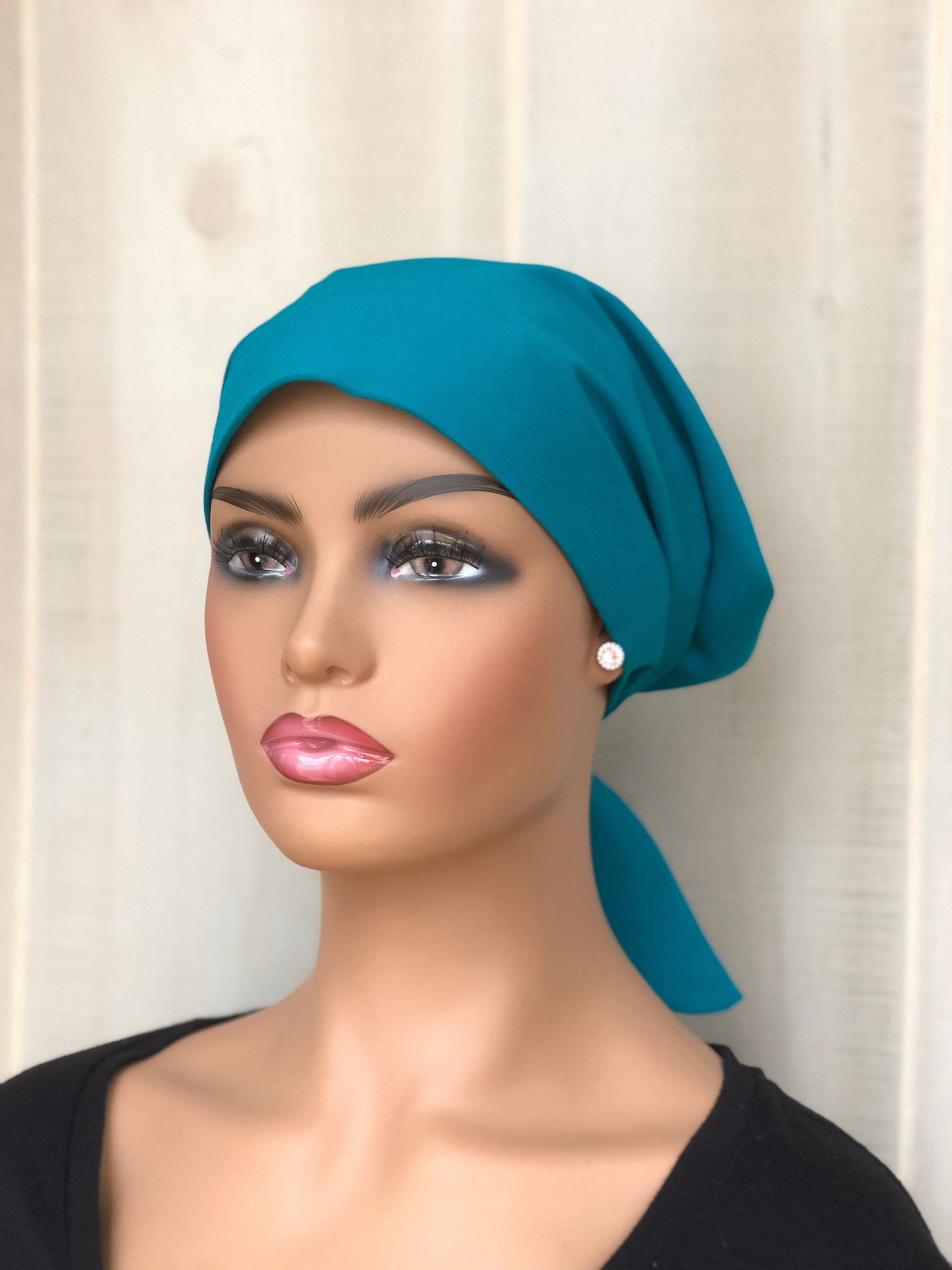 Chemo Head Wrap for Women With Hair Loss Cancer Gifts Teal Etsy UK